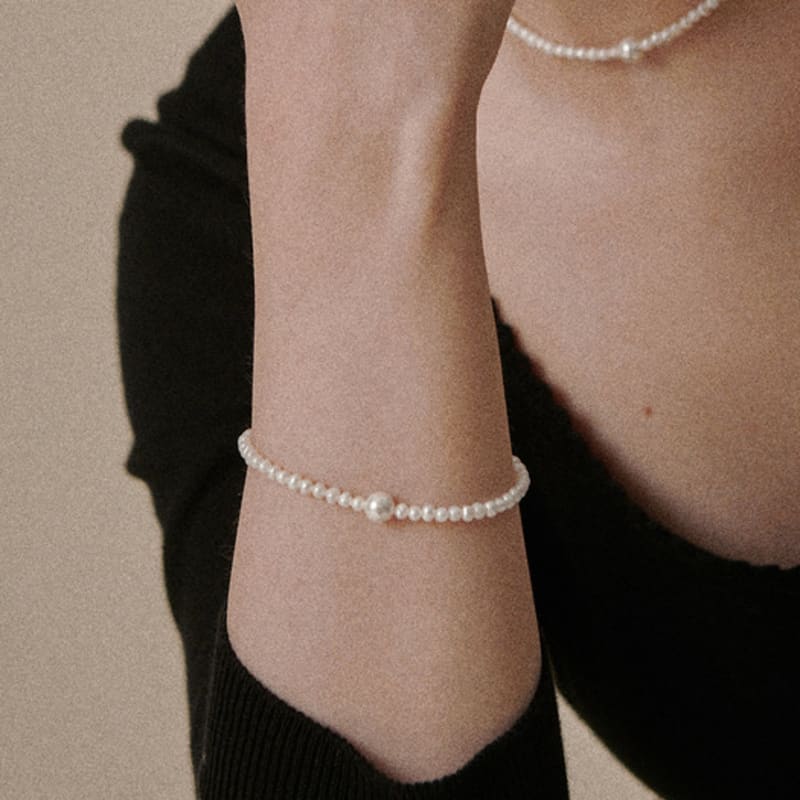 OVT-U Point Freshwater Pearl Bracelet