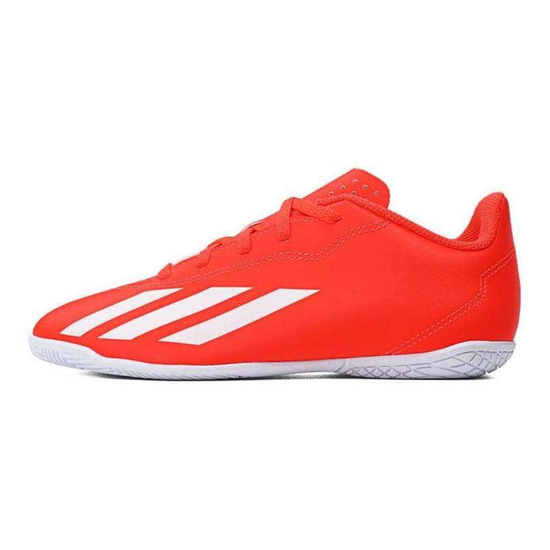 adidas X Crazyfast Club Противоскользящие Износостойкие Низкие Детские Футбольные Бутсы Оранжево-Красные Детские Кроссовки IF0709