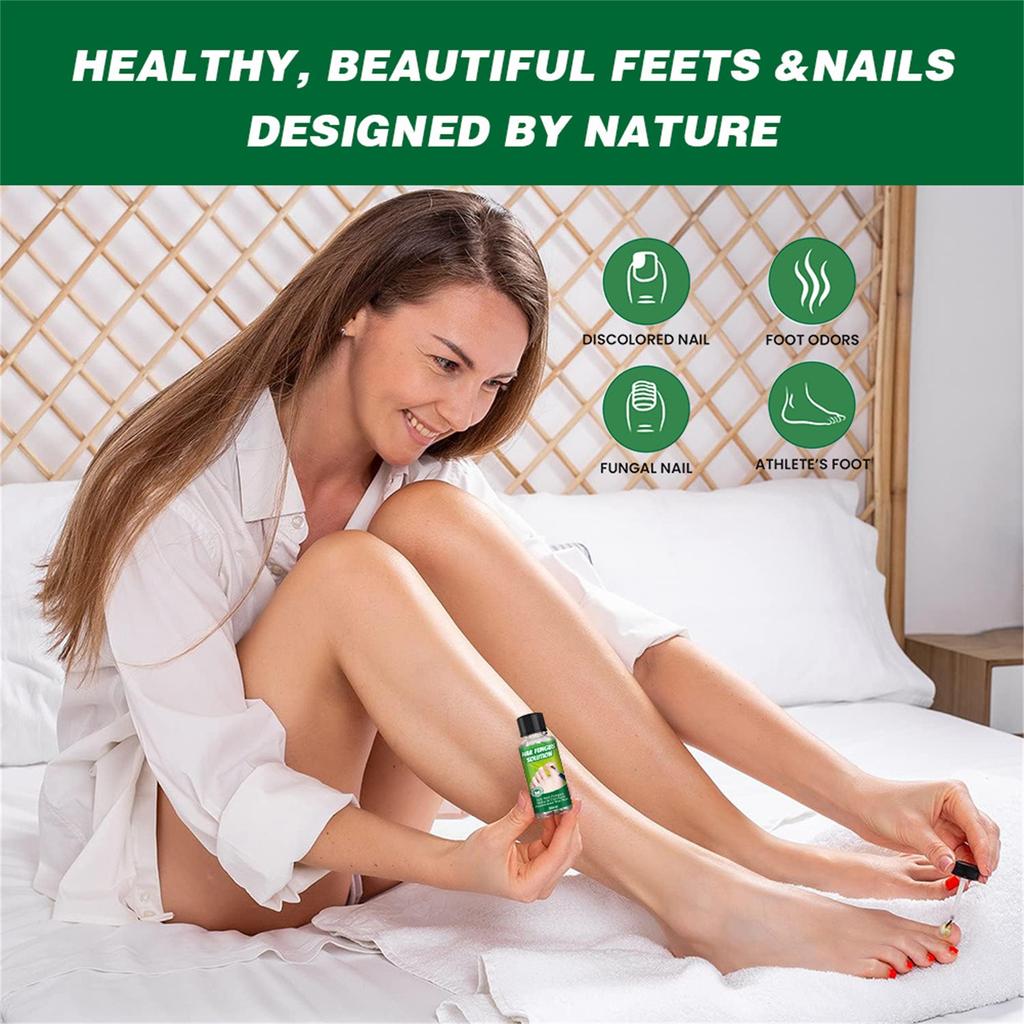 Toenail Fungus Care, FastActing Nail Care Liquid For Fungus Under & Around Restores The Healthy Appearance Of Nails 30ml