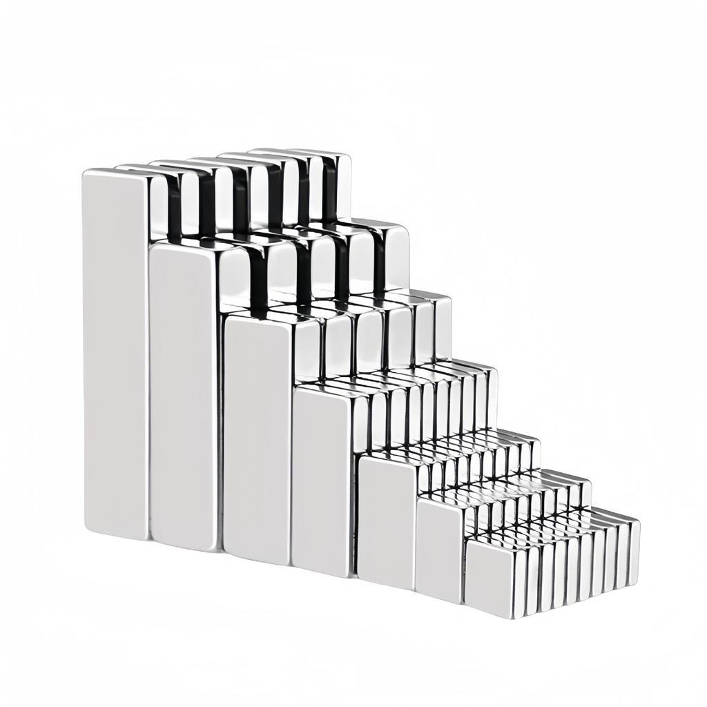Неодимовый прямоугольный брусковый магнит, 40-150 мм, Сверхсильное притяжение