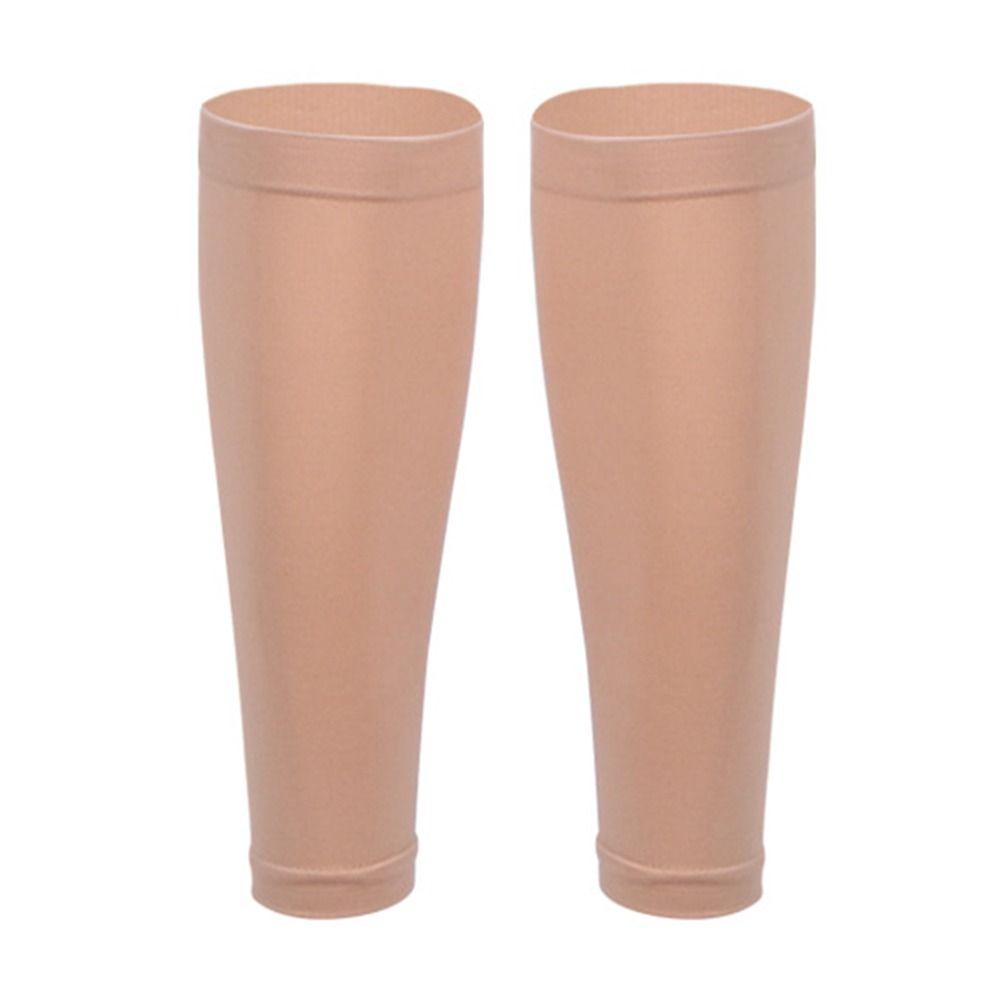 1 Pair Nylon Footless Compression Socks Elastic Leg Sleeves Shin Splint & Calf Protector  Standing