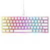 Беспроводная механическая клавиатура T-WOLF TKL, 63 клавиши, RGB, игровая, настраиваемая, с возможностью горячей замены, портативная мини-клавиатура, синий переключатель