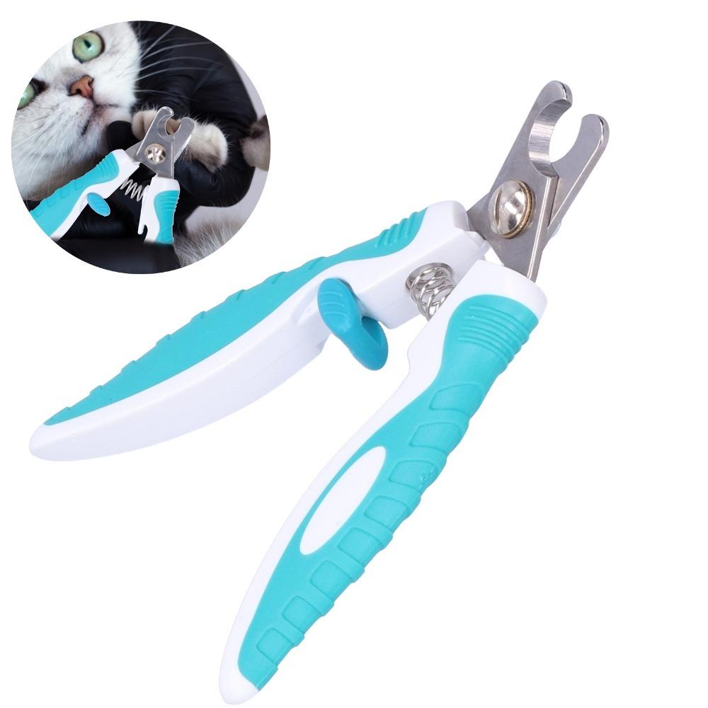 Stainless Steel Pet Nail Clippers Ergonomic Handle Pet Grooming Tool Dog Nail Cutter for Cats Dogs