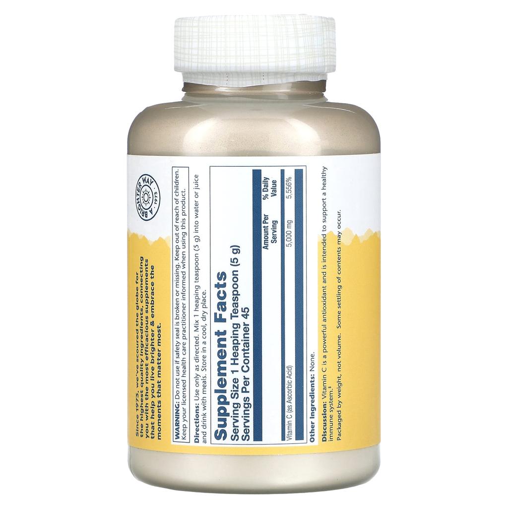 Vitamin C Powder, 5,000Mg, 227G(8Oz)