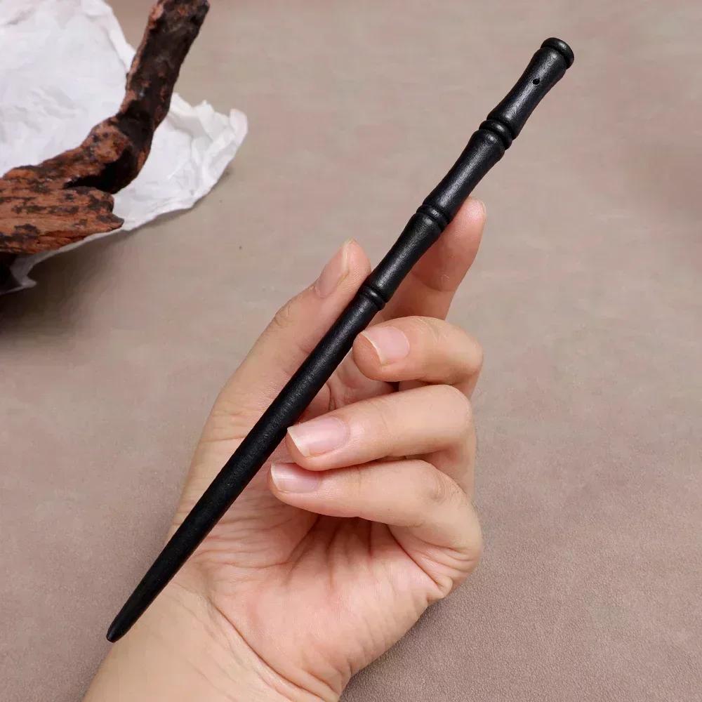 Bamboo Knot Wood Women Girl Chinese Style Tradition Classical Culture Stick Pan Hair Pin Clip Fork Hairpin Wooden Headwear Retro