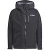 Gore-Tex Pro Solid Color Printed Hooded Jacket Men Jacket Black GM4819