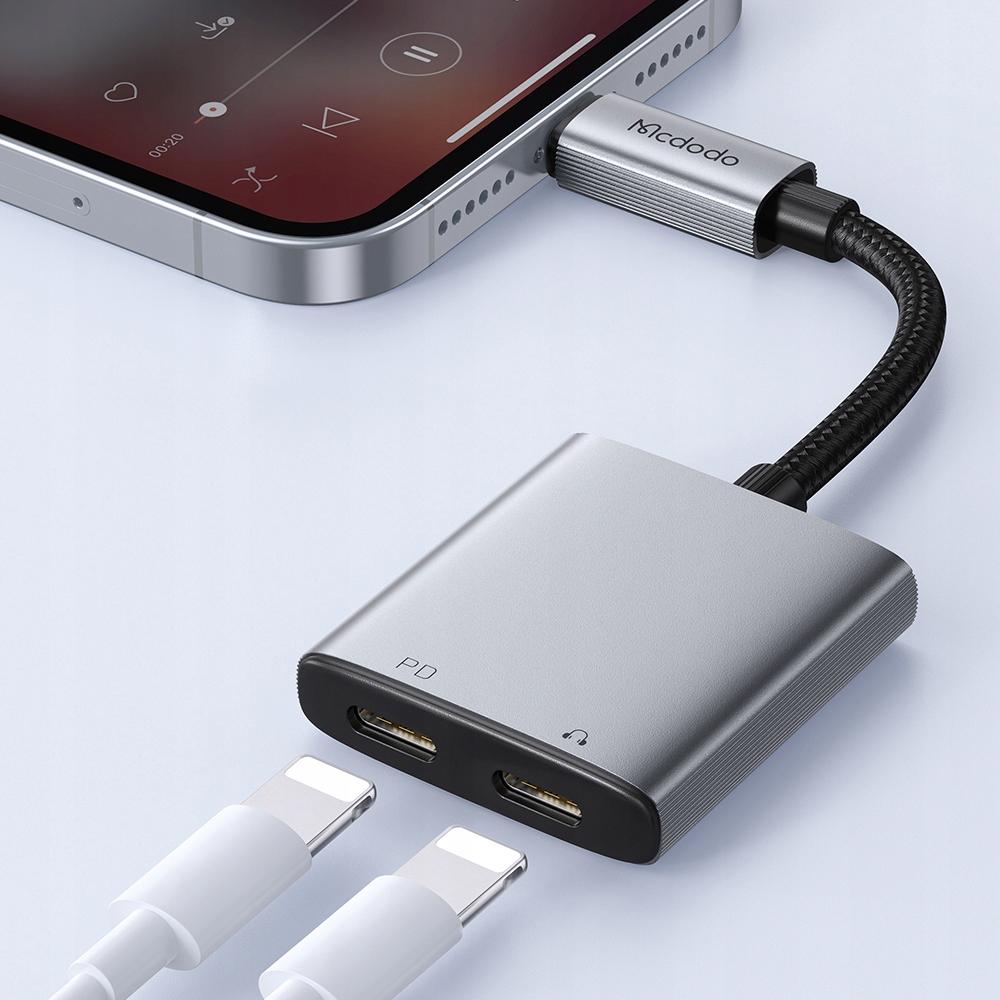 Mcdodo Adapter 2X Lightning Cable For Iphone X 11 12 13 14 Pro