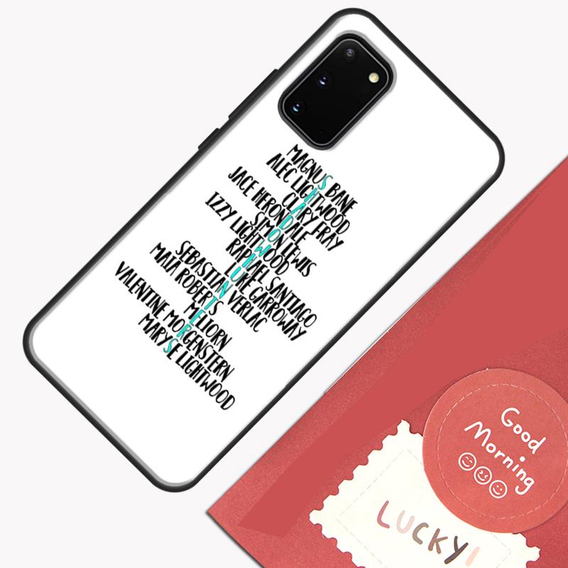 Чехол для телефона Shadowhunters для Samsung Galaxy S26 S25 Ultra S20 S21 S22 S23 S24 S10 Plus S25 FE Защитный корпус