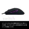 Ray Gaming Mouse Left and Right Symmetrical 9 Buttons Up To Optical Sensor PixArt PMW3360 Black Pawn+ 12,000DPI