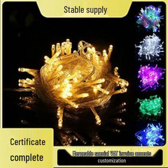 Waterproof Solar LED Copper Wire Lights with Remote - Outdoor Decorative Lights for Camping & Christmas