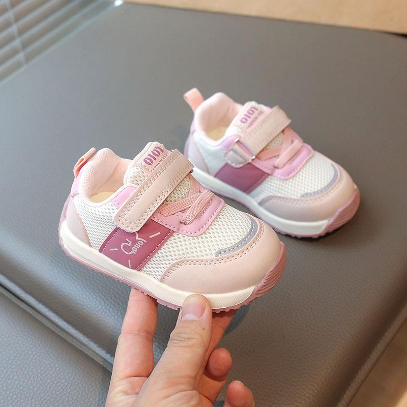 Children's Casual Toddler Shoes 2025 Spring Boys' Mesh Shoes Girls' Toddler Shoes Non-slip Soft Soles