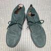 Italy STOKTON Suede Chukka Boots Crepe Sole Desert Olive 42 / 26.5-27.0(USED)