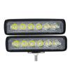 Led Work Light Strip Shape Light Bar 6000K Flood Spot White Off Road Head Car Light Ip67 Auto Parts For Multiple Scenes
