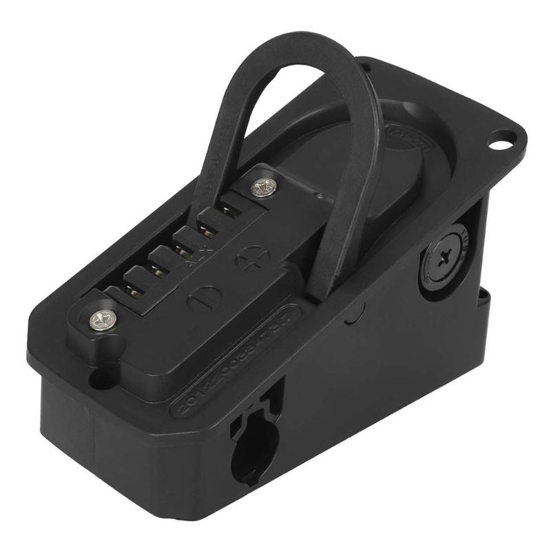 Замок на отсек аккумулятора от кражи с защитой порта для зарядки Крышка платы соединения замка аккумулятора электровелосипеда