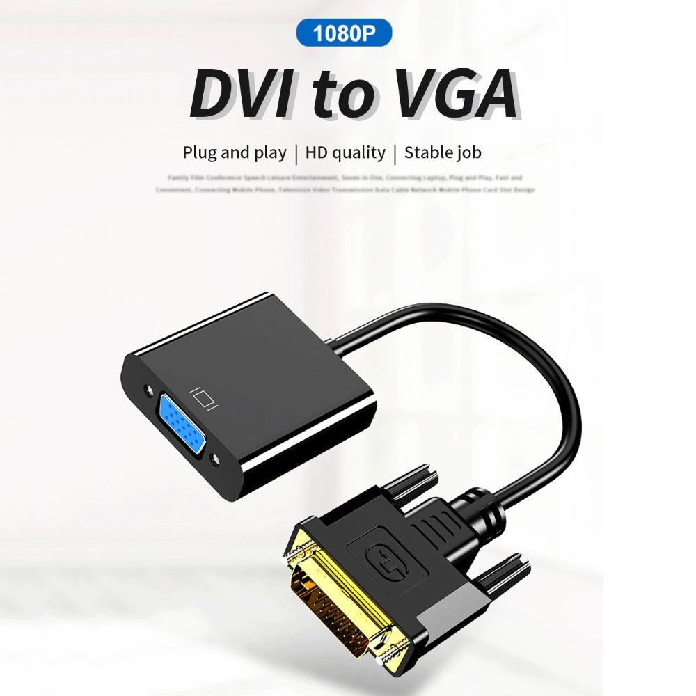 DVI To VGA DVI-D DVI To VGA Converter VGA Output DVI To VGA Converter VGA Equipped Monitor