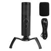 PC USB Condenser Microphone Dual Directional for Laptop Karaoke Live Broadcast RecordingBlack