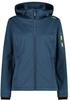 Jacket CMP Soft Melange Jacket Blue XXS