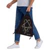 Рюкзаки с логотипом группы HIM Heartagram, портативные сумки на шнурке, спортивные сумки, сумки для книг для путешествий, школы