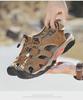 Мужские сандалии Cross-Border Large Leather Outdoor River