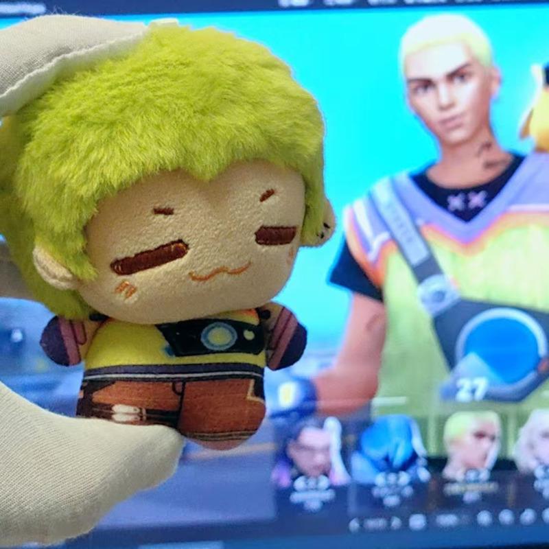 Новая игра Valorant Плюшевая Киберпанк Клоув Очаровательная Неон Исо Скай Рейна Гекко Вайпер Сейдж Джетт Омен Йору Плюшевая Игрушка 10см Кукла-Подвеска Подарок
