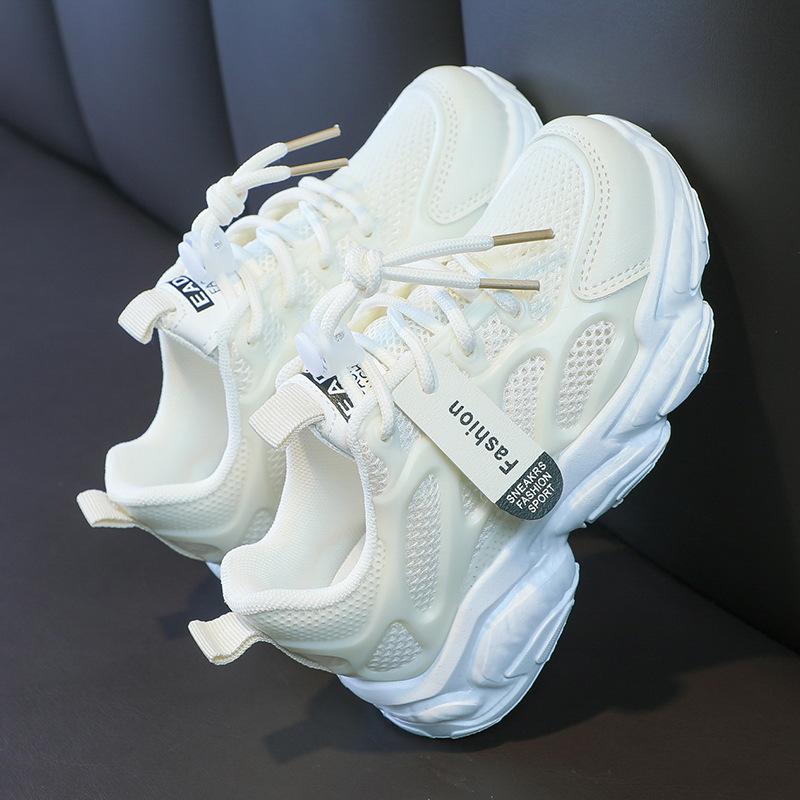 Детские кроссовки Обувь для папы для девочек Летняя новая детская обувь Летняя дышащая сетчатая обувь для мальчиков Детская обувь