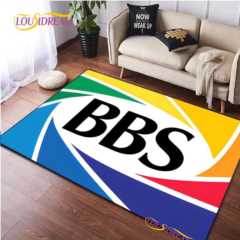 BBS Racing Carpet for Living Room Bedroom Rugs Kitchen Kids Door Unslip Floor Mats Birthday gift photography props Alfombra Rug