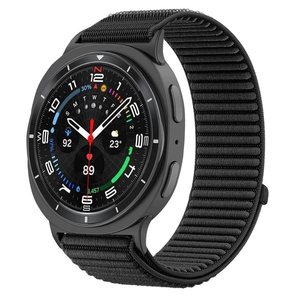 Нейлоновый ремешок для Samsung Galaxy Watch 8 44 мм Classic Регулируемый сменный браслет для Watch 8 Classic 44/40 мм Аксессуары для ремешка