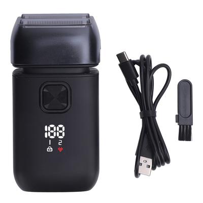 Возвратно-поступательный триммер для бороды, сетчатая машинка для стрижки бороды, профессиональная машинка для стрижки лысой головы для мужчин