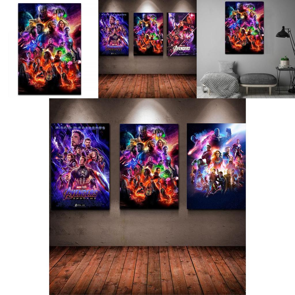 Высокое разрешение Мстители 4 Финал Тони Старк 24x36" Арт-принт Постер