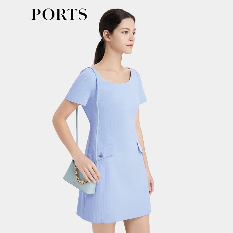 PORTS Women's Elegant Short Sleeve Commuter Dress