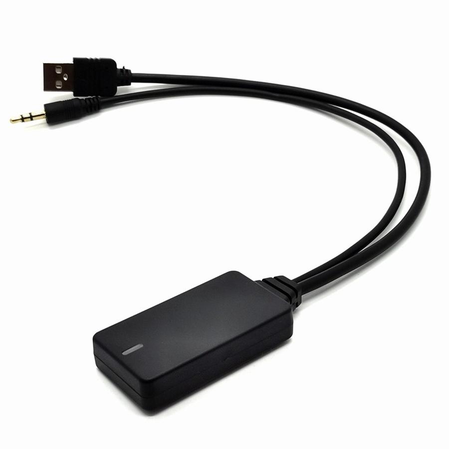 Беспроводной автомобильный Bluetooth-адаптер AUX USB Аудио Музыкальный кабель для BMW E90 E91 E92 E93