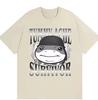 Funn Tummy Ache Survivor Jeff The Land Shark Helmet Meme T Shirts Unisex Unisex Fashion Humor Vintage Short Sleeve Oversized TShirt