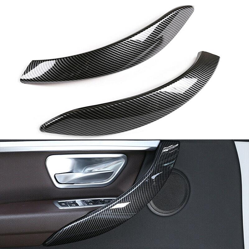 1 Pair Car Interior Door Handle Cover Interior Trims for BMW 3 4 Series F30 F31 GT F34 F32 F33 F36 2013 2014 2015 2016 2017