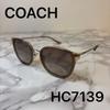 Б/у Солнцезащитные очки COACH Coach HC7135 коричневый x золотой коричневый золотой