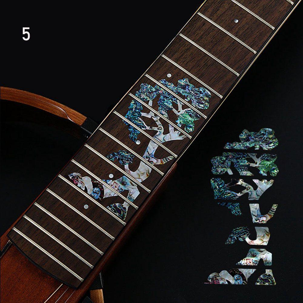Decorations Beautiful Fretboard Sticker Cross Inlay Decals Guitarra Accessories Ultra Thin Stickers
