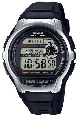Casio Super Illuminator Тип LED Черные WV-M60R-1AJF Мужские Радиоуправляемые Часы, (Свет высокой яркости),