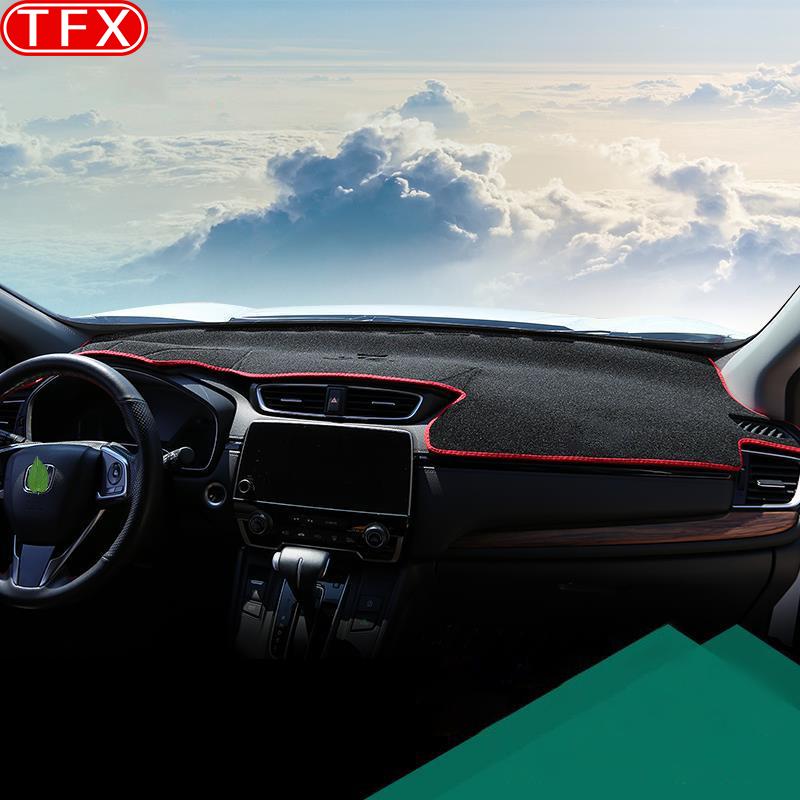 Фланелевой коврик для приборной панели автомобиля для Honda Crv Cr-V Rw 2017-избегайте легкой панели, подушка для приборной панели, платформы