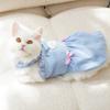 Corduroy Princess Style Dog Skirt Autumn Winter Cat Warm Sling Skirt Teddy Bear Pet Cat Clothes Cat Clothes Cat Dress