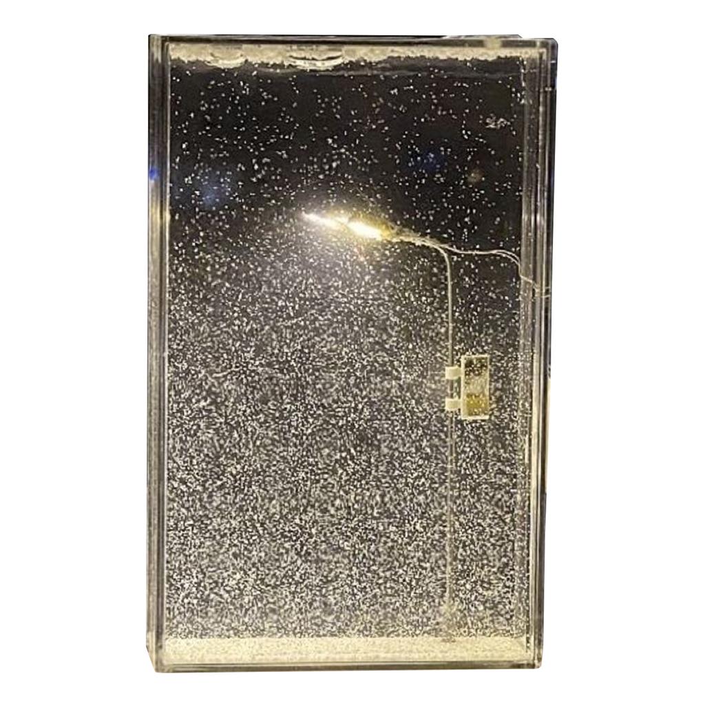 Рождественский ночник уличные фонари рождественские поделки снежный ночник декор уличный фонарь снег моделирование дети физика научная игрушка