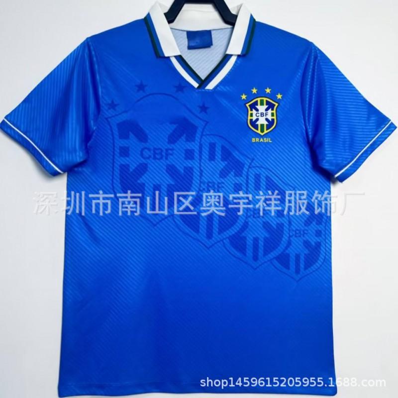 Vintage Brazil National Team Soccer Jersey Ronaldo 9 Classic Retro Football Shirt Short Sleeve Unisex
