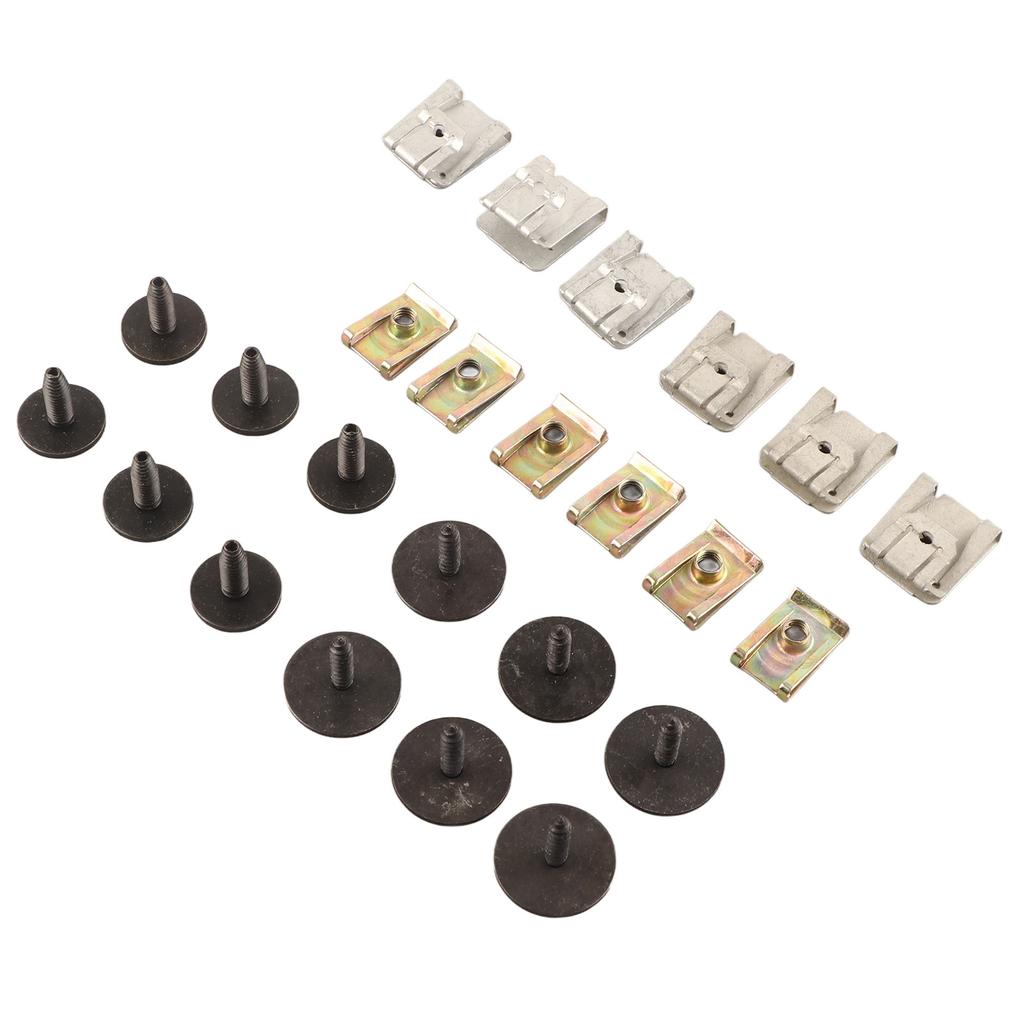 24pcs Engine Undertray Fasteners Clips Screw MC3003 Replacement for Benz C‑Class W203 W204 CL203