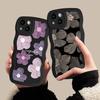 Flower Phone Case For iPhone 11 15 13 14 Pro Max 12 X XR XS 7 8 Plus 6S SE  15promax Silicone TPU Shockproof Cover Bumper