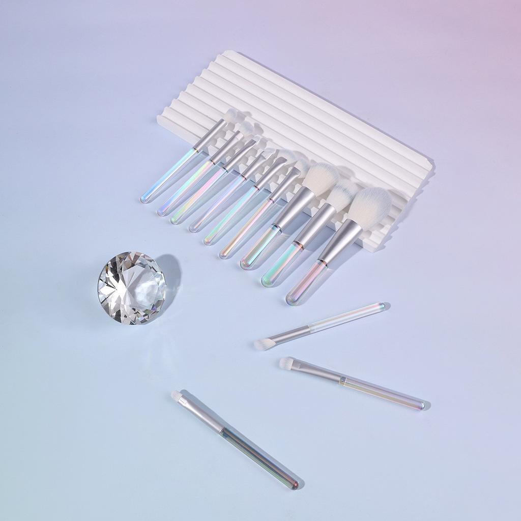 Профессиональный набор кистей для макияжа из 12 предметов, набор кистей премиум-класса из синтетического веганского материала для растушевки пудры, тонального крема, консилера, румян и теней для век, не тестируется на животных