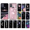 Moon Stars Space Astronaut Phone Case for Motorola Moto G22 G60 G52 G9 G7 Plus G8 Power G100 G Stylus G30 G10 GPure