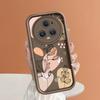 Мягкий силиконовый квадратный чехол с рисунком лестницы для телефона, полное покрытие, противоударный защитный резиновый чехол для камеры для Huawei Honor