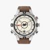 TIMEX Expedition North Tide Температурный Компас Коричневый Кожаный Часы 45мм T2N721