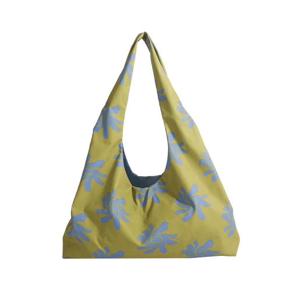 Cloth Canvas Shoulder Bag Flower Lazy Style Messenger Bag Simple Orchid Vest Bag Outdoor