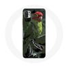 Case for Xiaomi Redmi Note 10T 5G Pionus Parrot Red Green