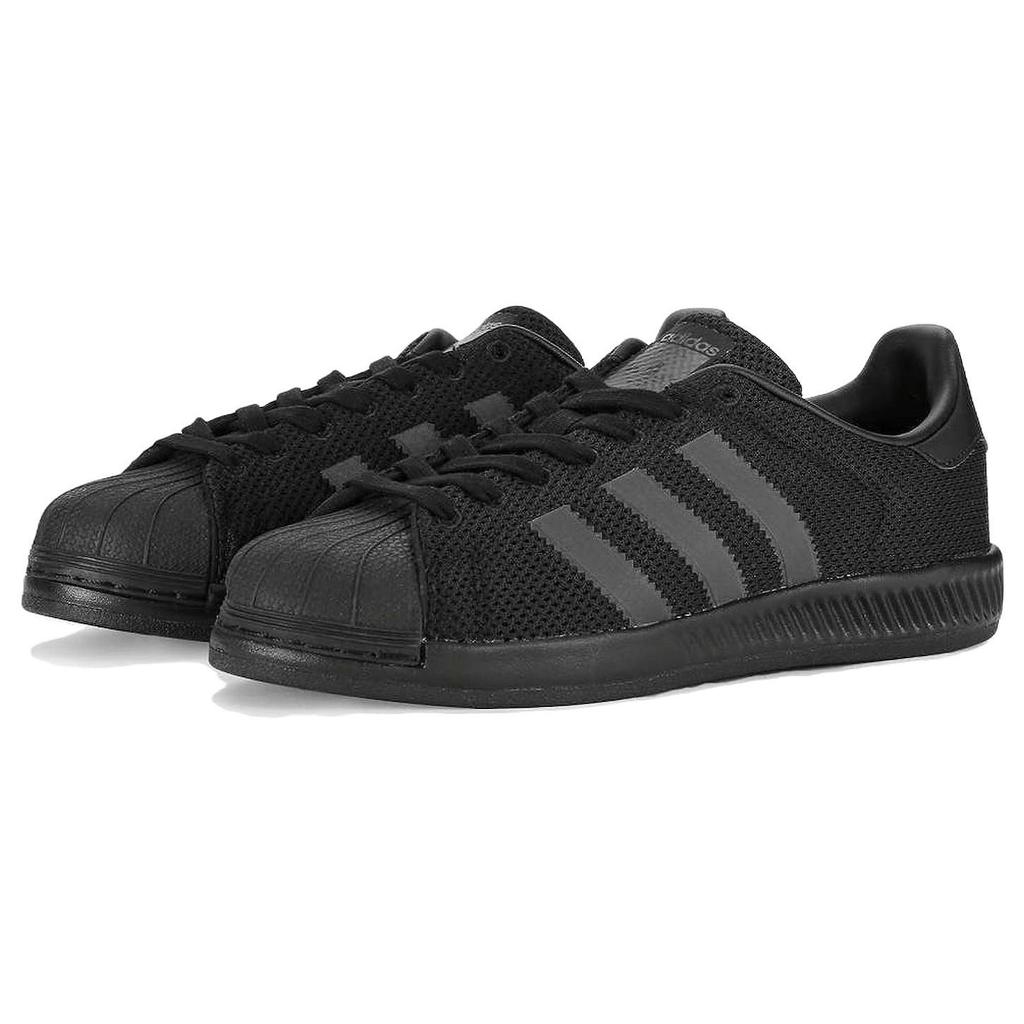 adidas Оригинальные Bounce Нескользящие Низкие Кеды для Скейтбординга Мужские Черные S82237
