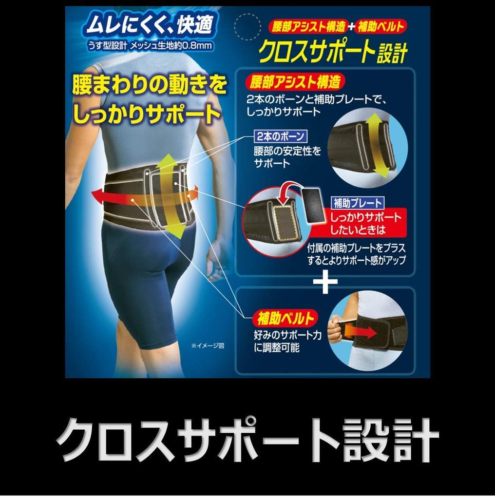 Pip Sports Pro Fits Waist Support, LL Size, Thin, Compression